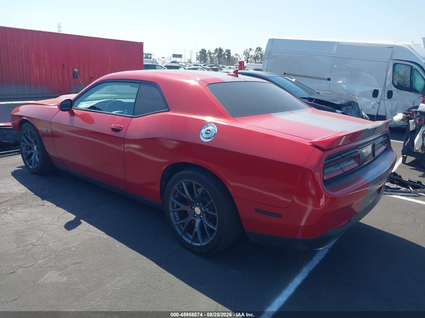 Vin: 2c3cdzdj1gh264315, lot: 46455788, dodge challenger srt 392 20163