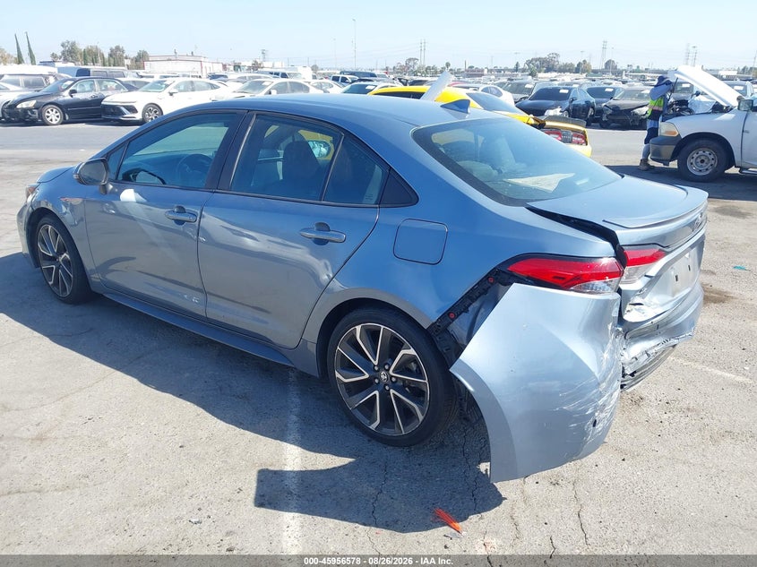 Vin: 5yfs4rce3lp031519, lot: 46455792, toyota corolla se 20203