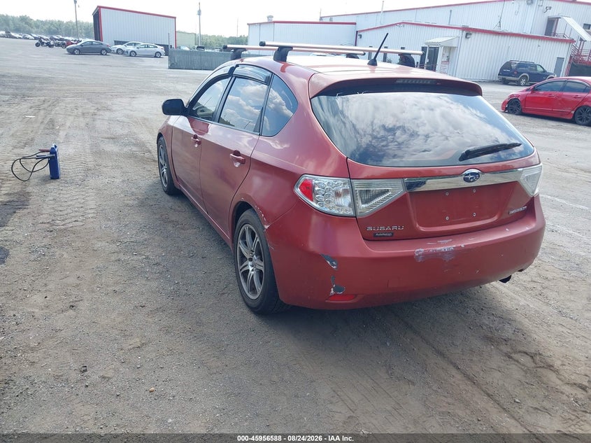 2009 SUBARU IMPREZA auction photo 3