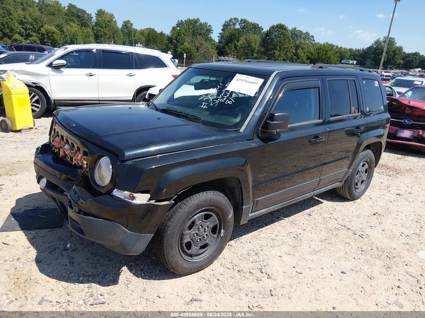 Vin: 1c4njpbaxgd528391, lot: 46455823, jeep patriot sport 20162