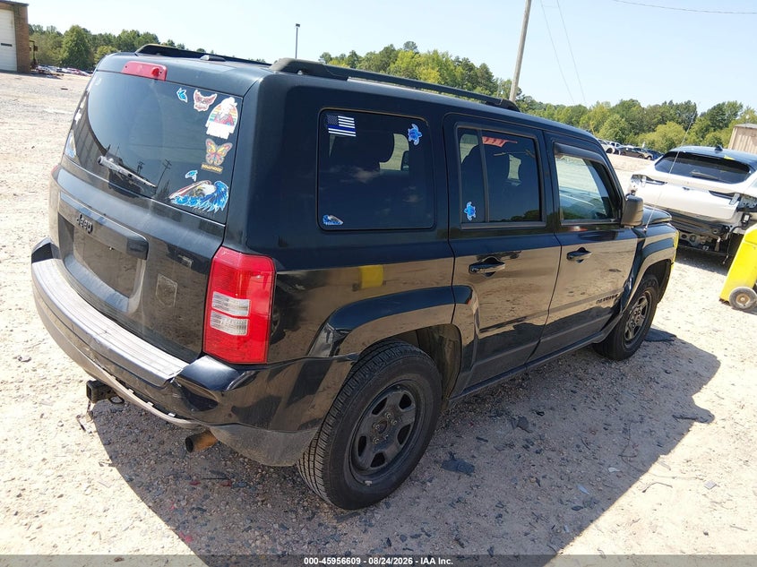 Vin: 1c4njpbaxgd528391, lot: 46455823, jeep patriot sport 20164