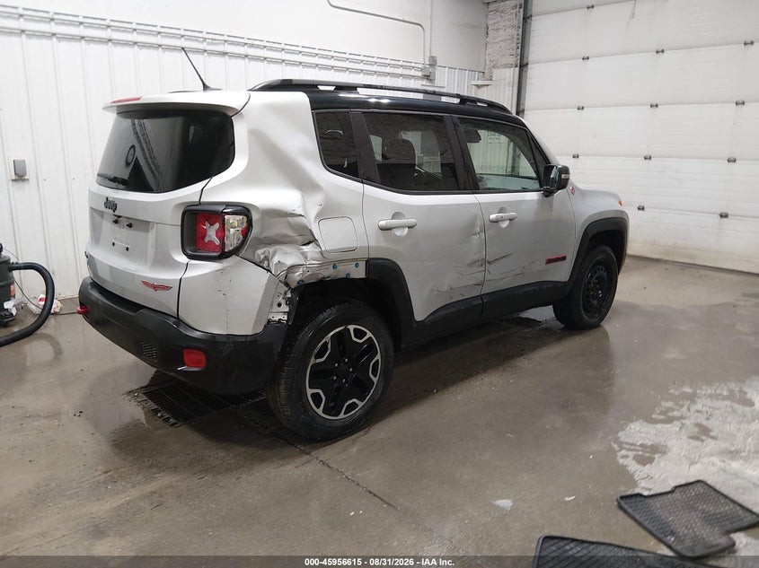 Vin: zaccjbct8gpe19116, lot: 46455829, jeep renegade trailhawk 20164