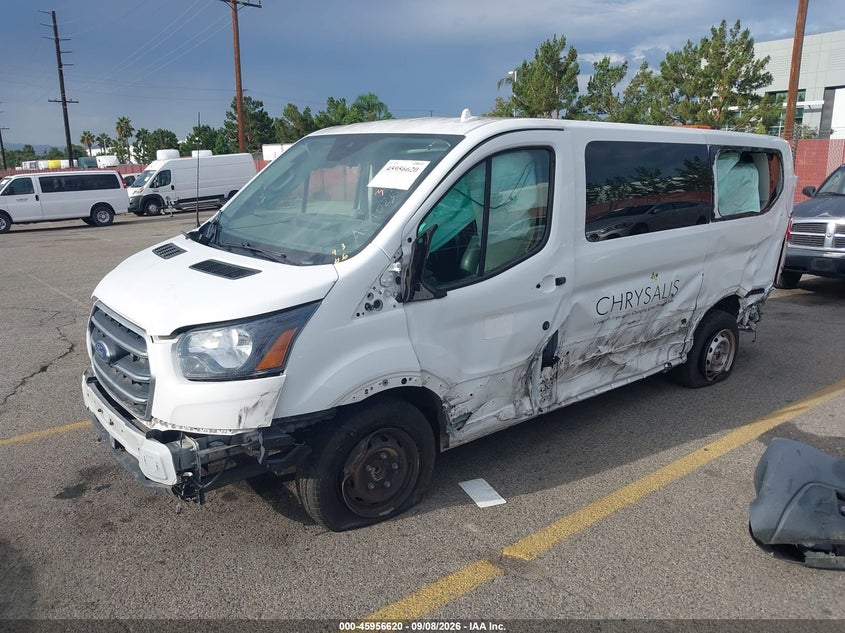Vin: 1fmzk1y81lka69026, lot: 46455834, ford transit-150 passenger van xl 20202