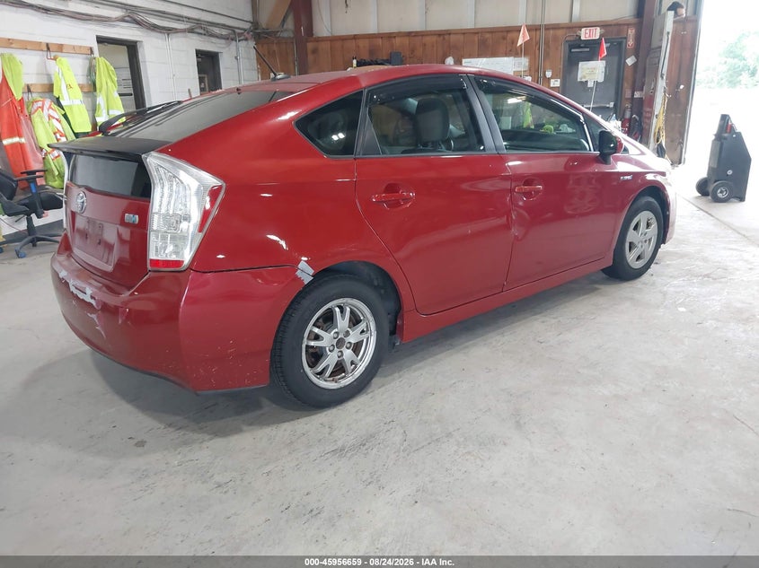 Vin: jtdkn3du9a0185319, lot: 46455873, toyota prius ii 20104