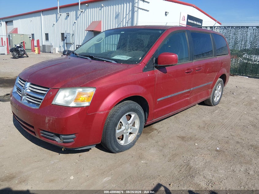 2008 Dodge Caravan, Обычный износ, IAAI, VIN 1D8HN54P18B175478 — фото 2
