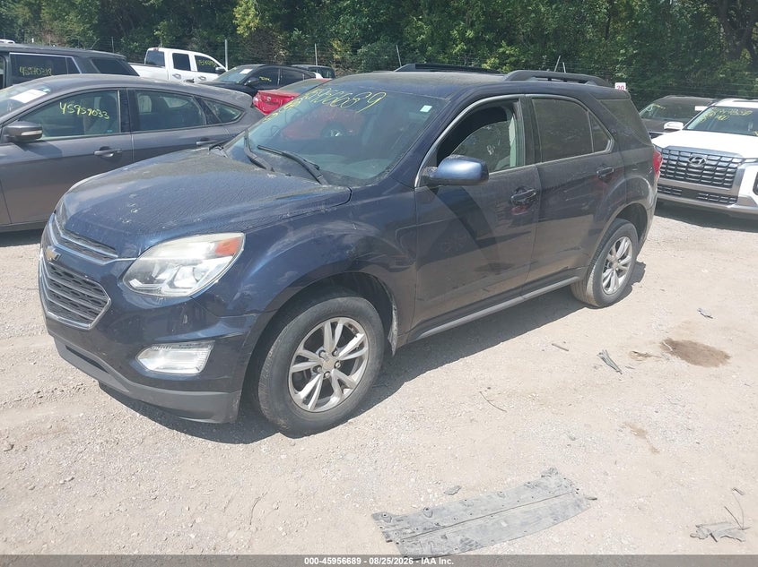 2016 Chevrolet Equinox, Затопление, IAAI, VIN 2GNFLFEK7G6268938 — фото 2
