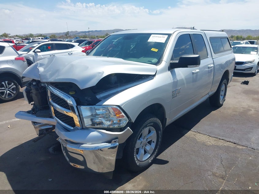 2019 RAM 1500, Front End, IAAI, VIN 1C6RR7GG3KS592985 — photo 2