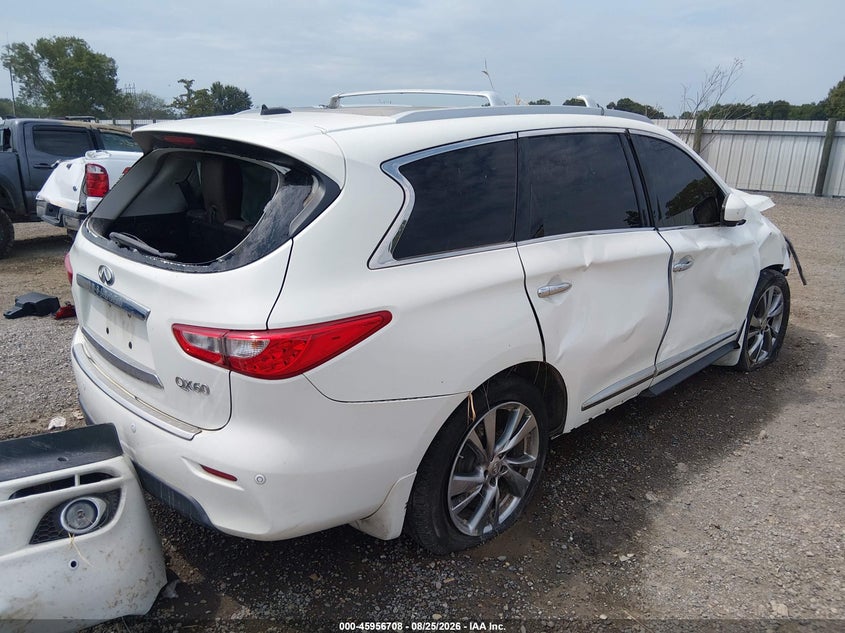 Vin: 5n1al0mn3ec535942, lot: 46455922, infiniti qx60 20144