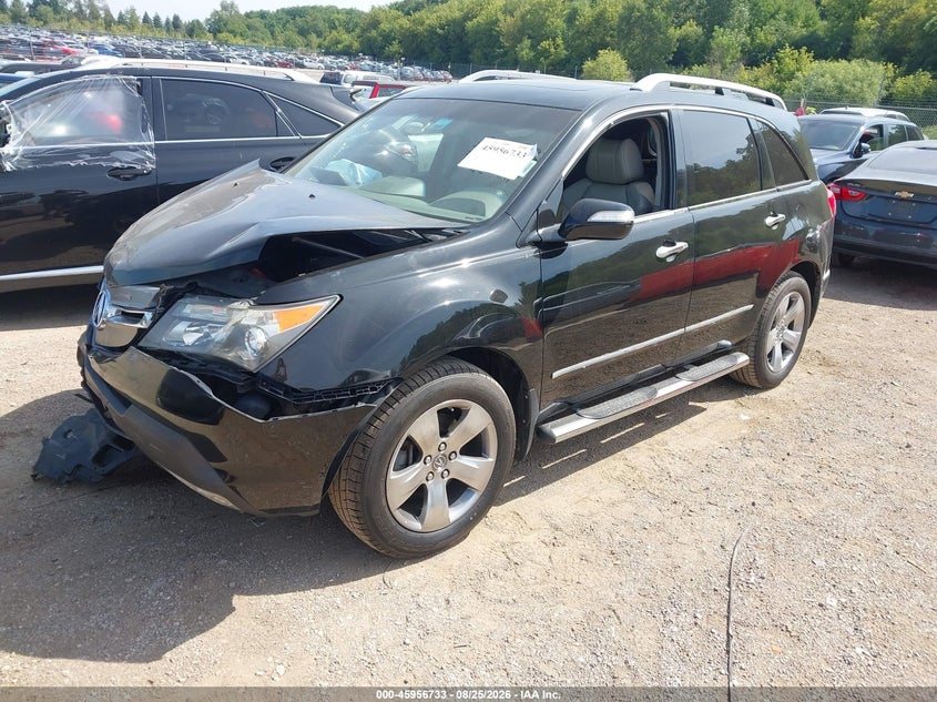 ACURA MDX 2007 VIN 2HNYD28877H501304