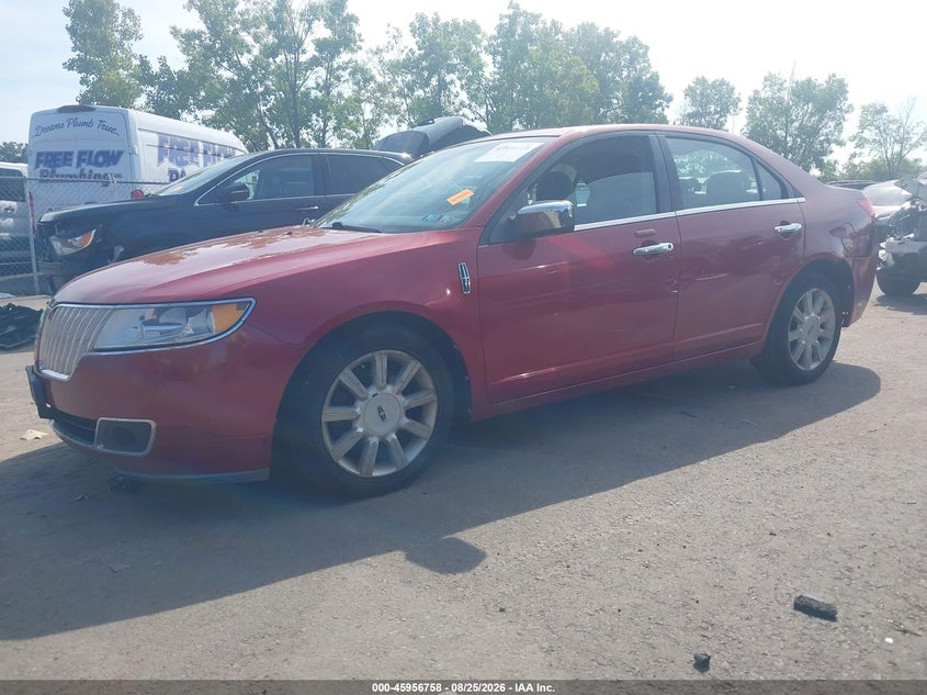 2010 Lincoln MKZ, Удар сзади, IAAI, VIN 3LNHL2GC9AR636953 — фото 2