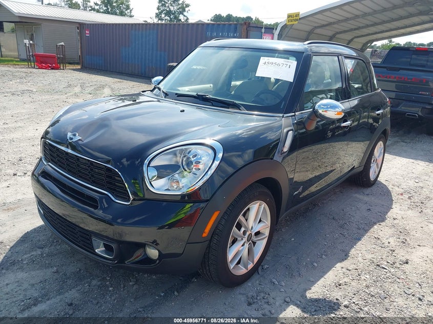 Vin: wmwzc5c59bwl52574, lot: 46455986, mini cooper s countryman 20112