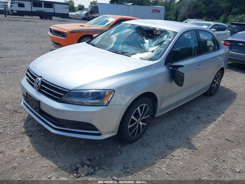2016 Volkswagen Jetta, Стихія, IAAI, VIN 3VWB67AJ2GM264025 — фото 2