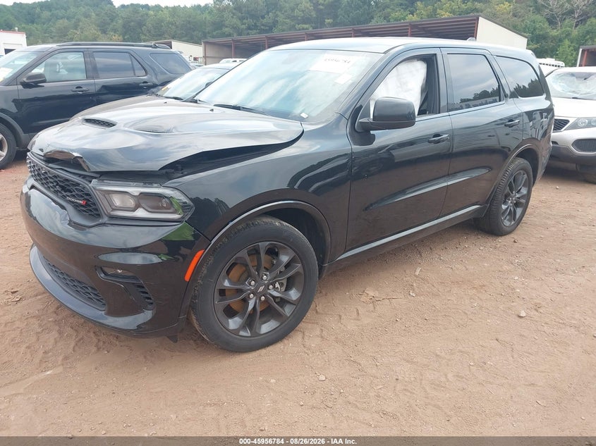 2022 Dodge Durango, Front End, IAAI, VIN 1C4RDHDG4NC158736 — photo 2