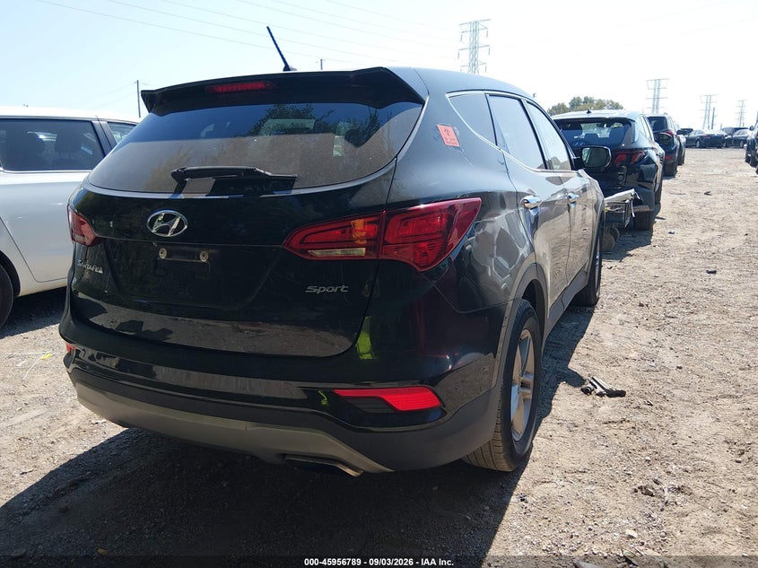 Vin: 5nmzt3lb0jh069334, lot: 46456003, hyundai santa fe sport 2.4l 20184