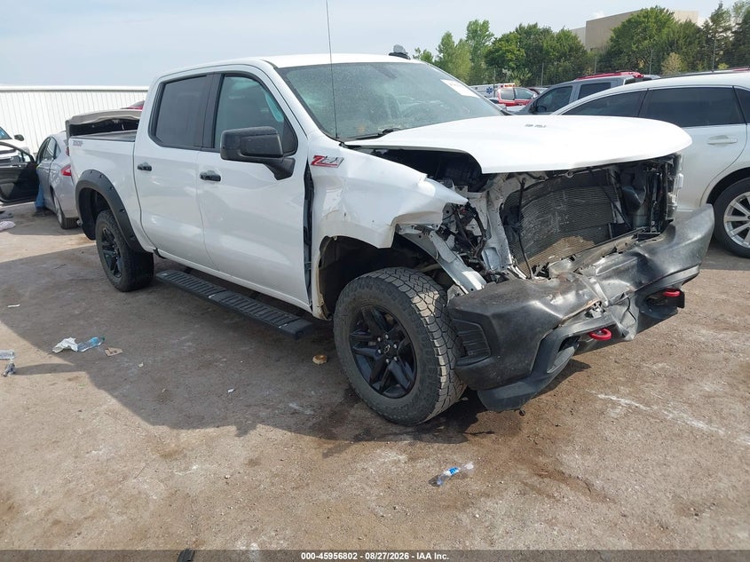 Vin: 3gcpyfel4mg445615, lot: 46456016, chevrolet silverado 1500 4wd  short bed lt trail boss 2021 img_1