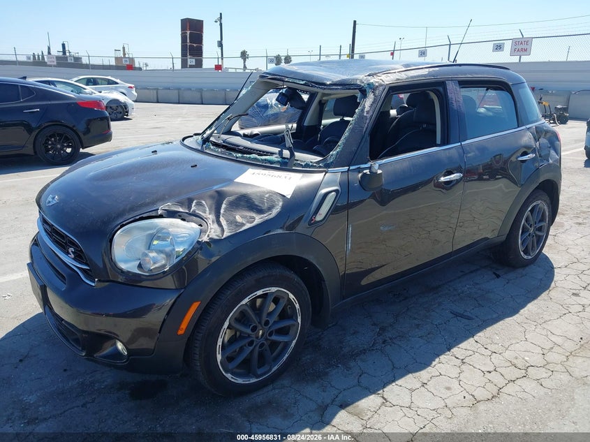 Vin: wmwzc3c5xfwt04317, lot: 46456045, mini countryman cooper s 20152