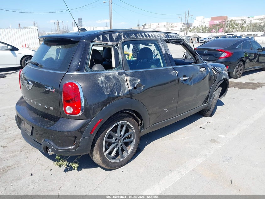 Vin: wmwzc3c5xfwt04317, lot: 46456045, mini countryman cooper s 20154