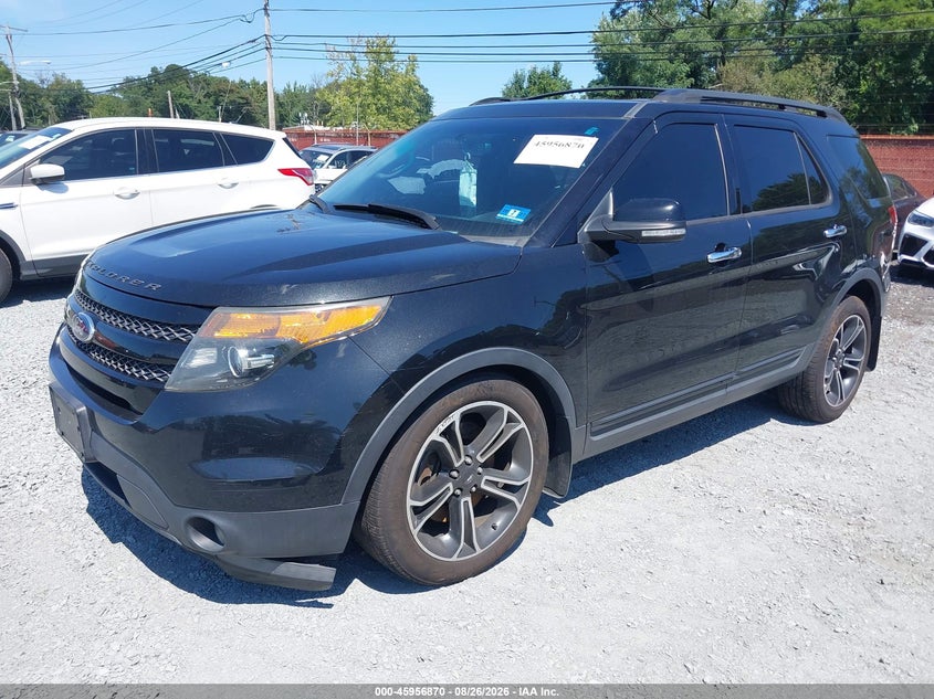 2014 Ford Explorer, Fresh Water, IAAI, VIN 1FM5K8GT8EGA83458 — photo 2