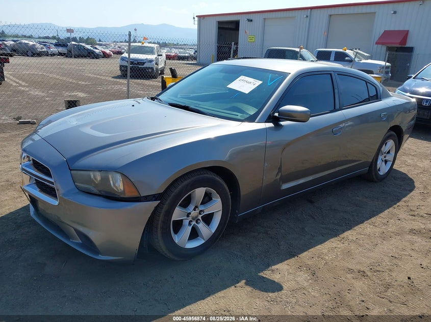 2012 Dodge Charger, Left Side, IAAI, VIN 2C3CDXBG9CH297939 — photo 2