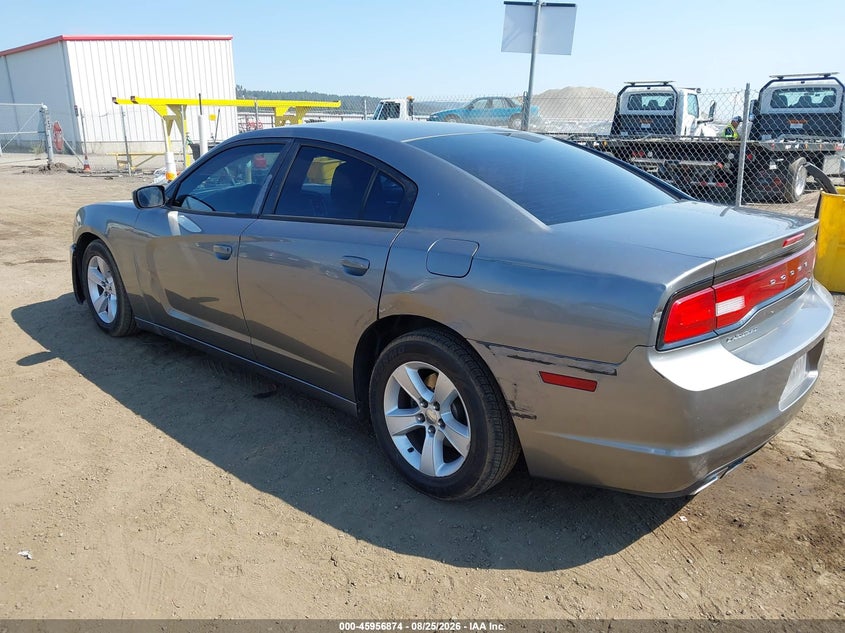 2012 DODGE CHARGER SEDAN 3.6L V-6 DOHC, VVT, 292HP