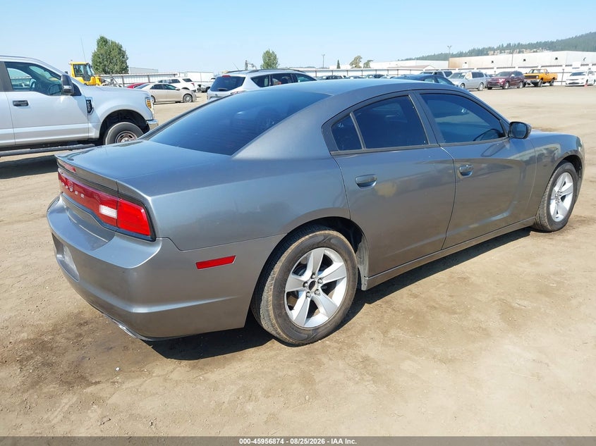 2012 DODGE CHARGER SEDAN 3.6L V-6 DOHC, VVT, 292HP