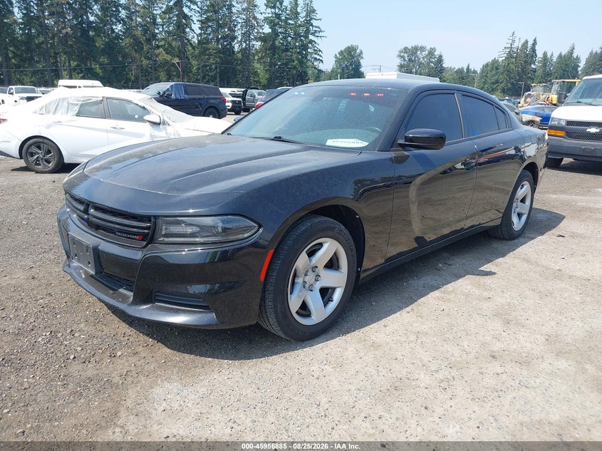 Vin: 2c3cdxag5kh741883, lot: 46456099, dodge charger police rwd 20192