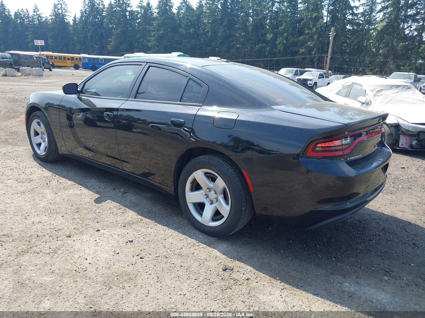 Vin: 2c3cdxag5kh741883, lot: 46456099, dodge charger police rwd 20193