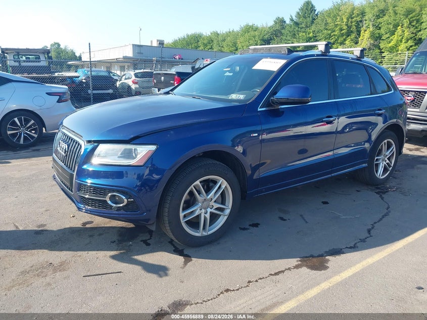 2015 Audi Q5, Обычный износ, IAAI, VIN WA1DGAFP9FA072691 — фото 2