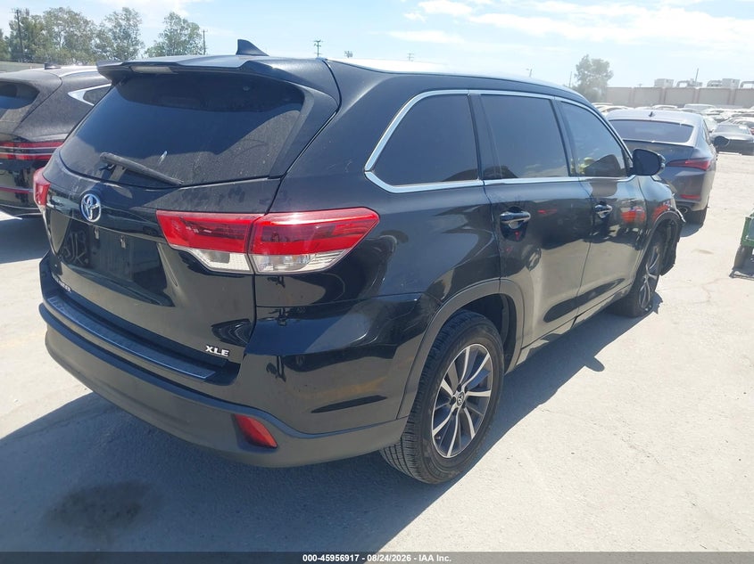 Vin: 5tdkzrfh5js546954, lot: 46456131, toyota highlander xle 20184