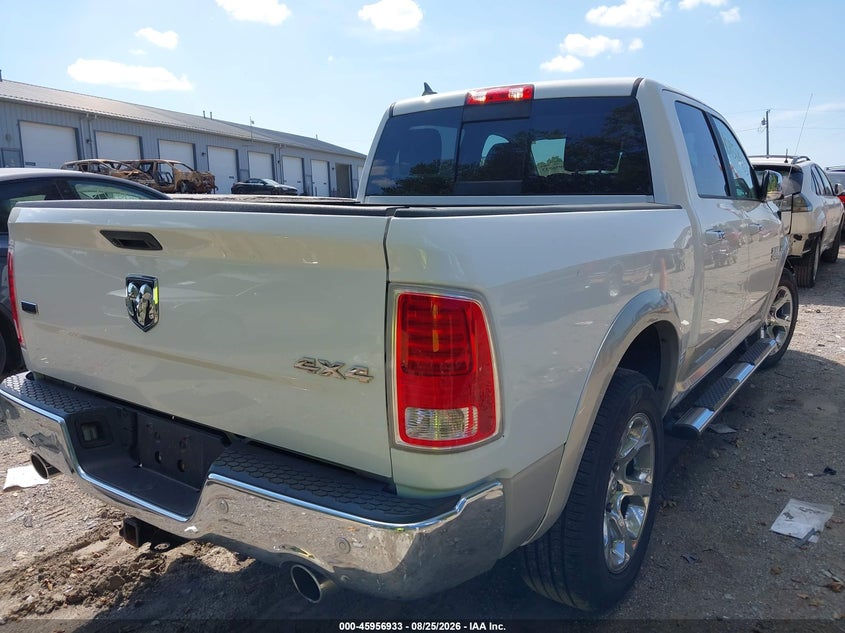Vin: 1c6rr7nt9js192377, lot: 46456147, ram 1500 laramie  4x4 5'7 box 20184