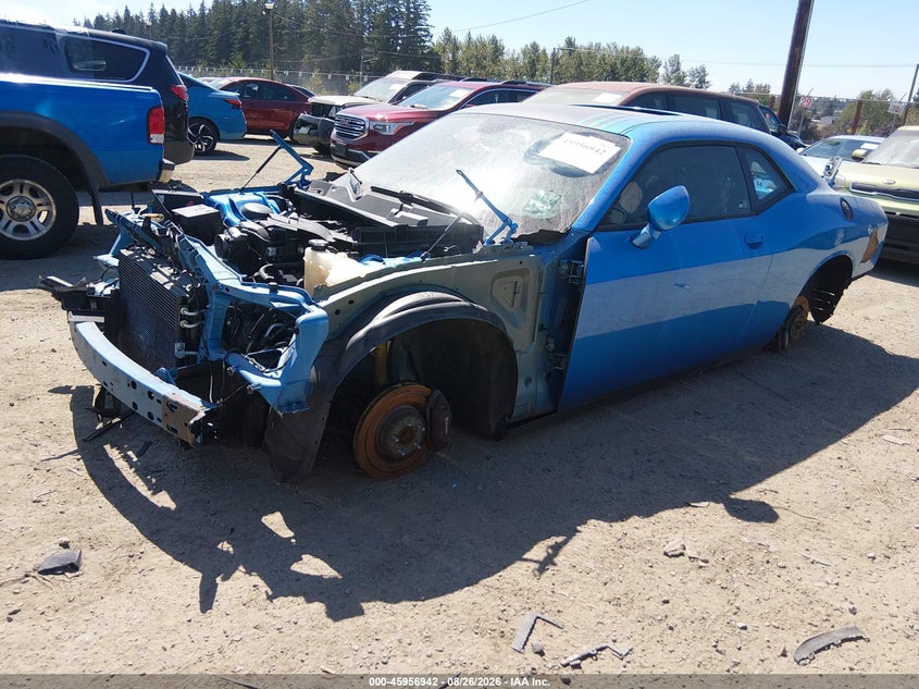 2018 Dodge Challenger, Repossession, IAAI, VIN 2C3CDZBT4JH328083 — photo 2