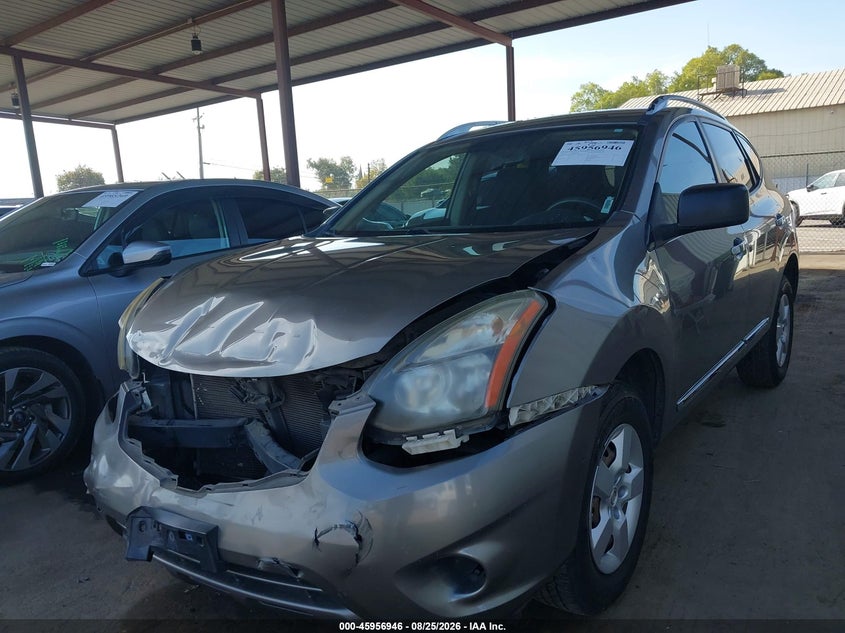2014 Nissan Rogue, Front End, IAAI, VIN JN8AS5MT3EW616414 — photo 2