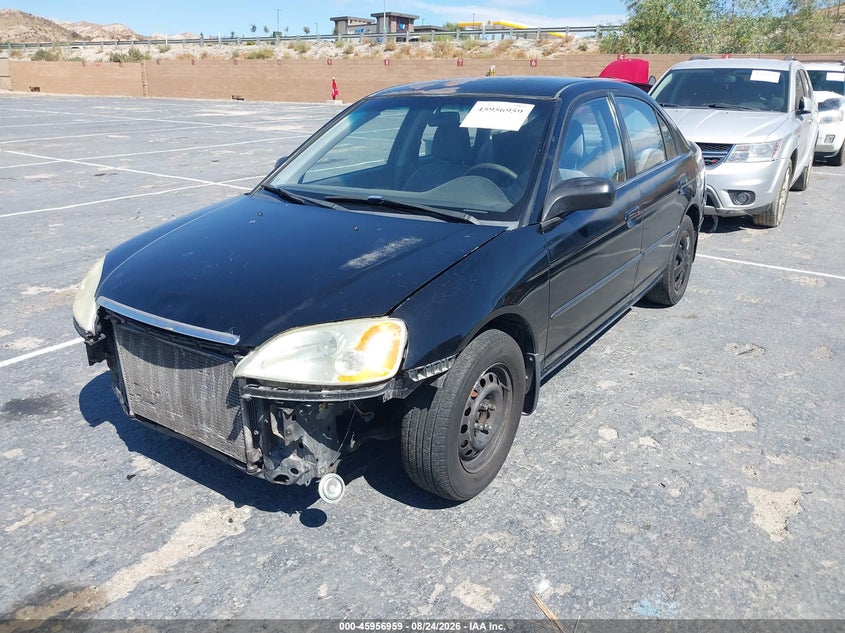 2001 Honda Civic, Normal Wear & Tear, IAAI, VIN 1HGES16591L016692 — photo 2