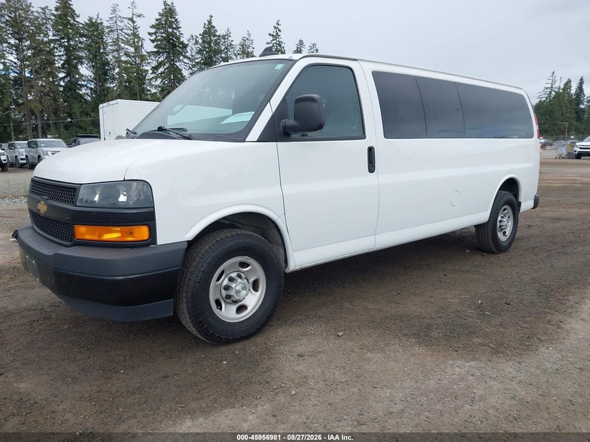 2023 CHEVROLET EXPRESS PASSENGER auction photo 2