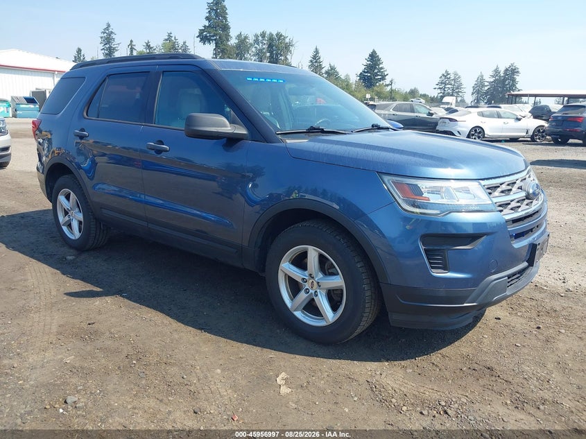 2018 FORD EXPLORER auction photo 1