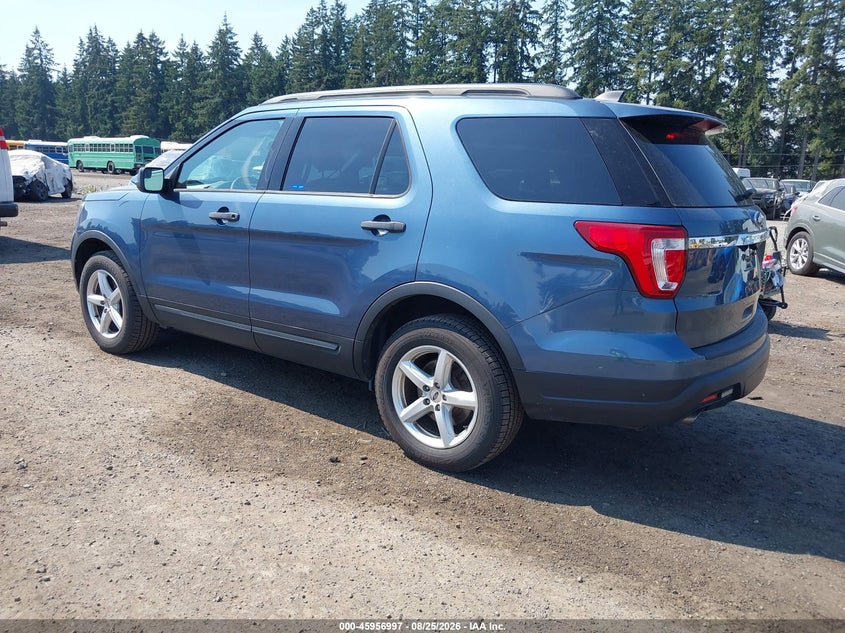 2018 FORD EXPLORER auction photo 3