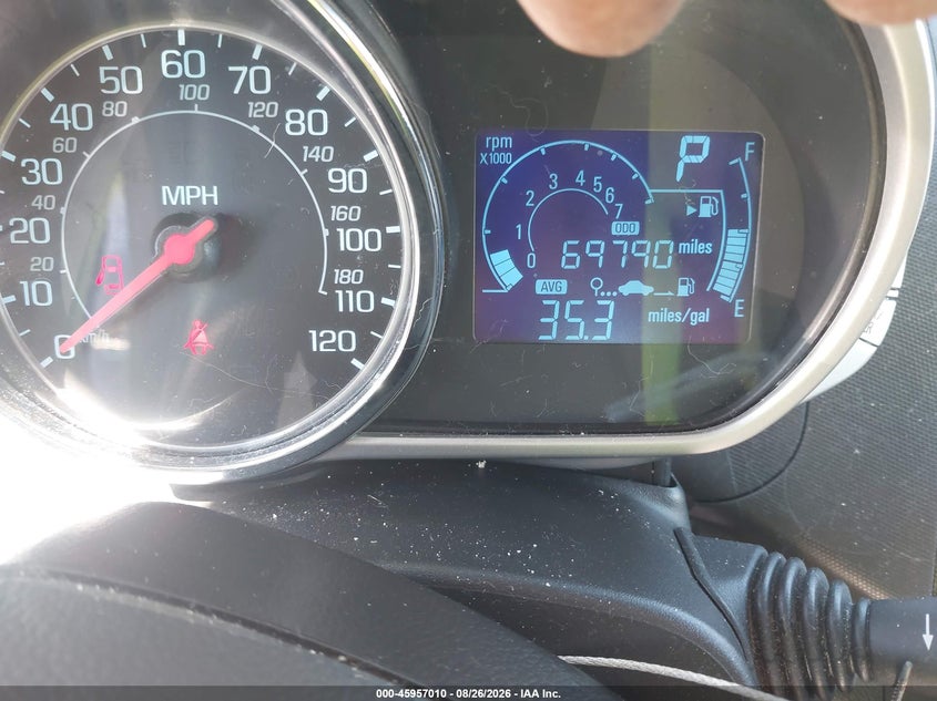2015 CHEVROLET SPARK HATCHBACK 1.2L I-4 DOHC, VVT, 84HP