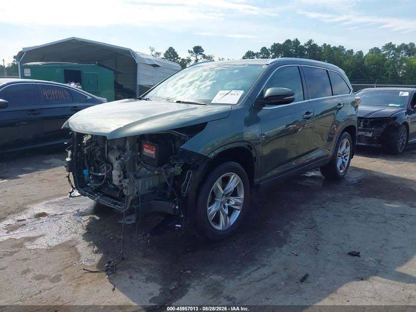 2015 TOYOTA HIGHLANDER auction photo 2