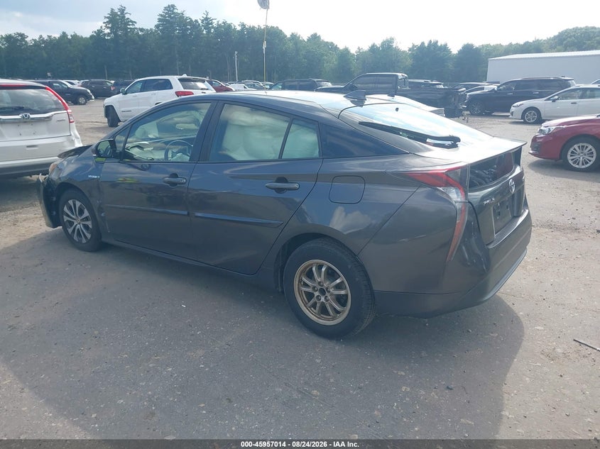 2016 TOYOTA PRIUS auction photo 3