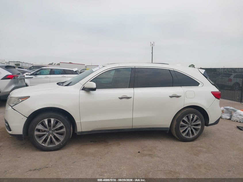 ACURA MDX 2016 VIN 5FRYD3H46GB008212