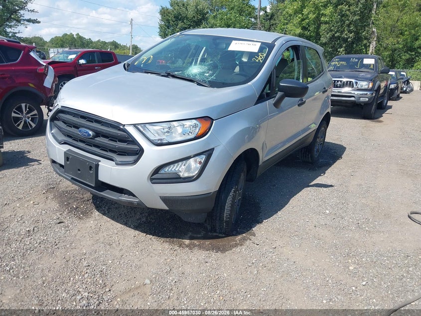 2020 Ford EcoSport, Удар спереду, IAAI, VIN MAJ6S3FL0LC393885 — фото 2
