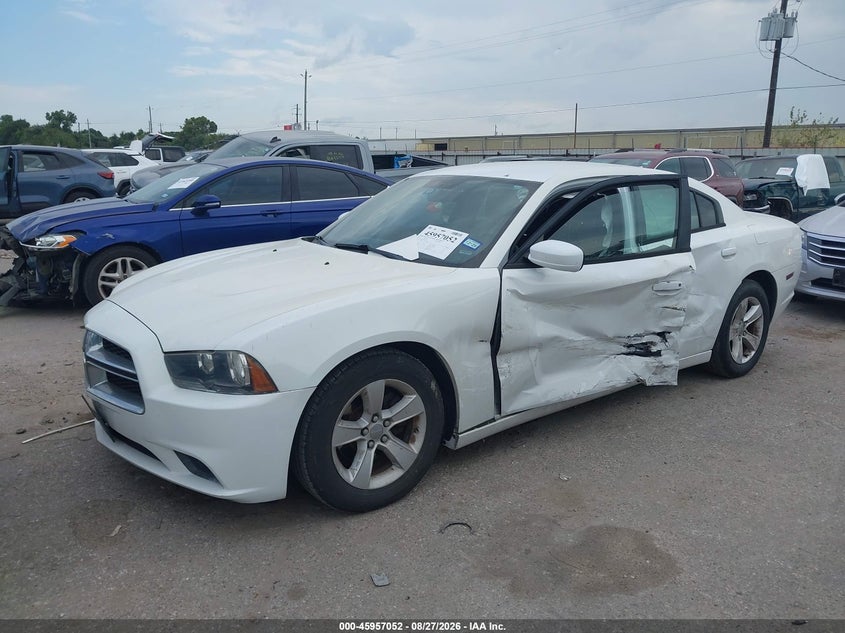 2013 Dodge Charger, Left Side, IAAI, VIN 2C3CDXBG3DH601512 — photo 2