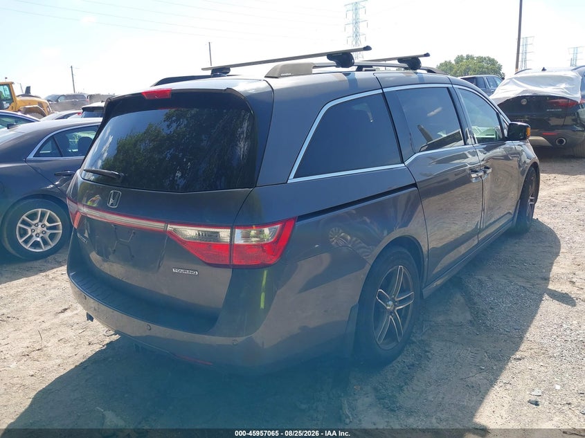 Vin: 5fnrl5h91bb047573, lot: 46456279, honda odyssey touring/touring elite 20114