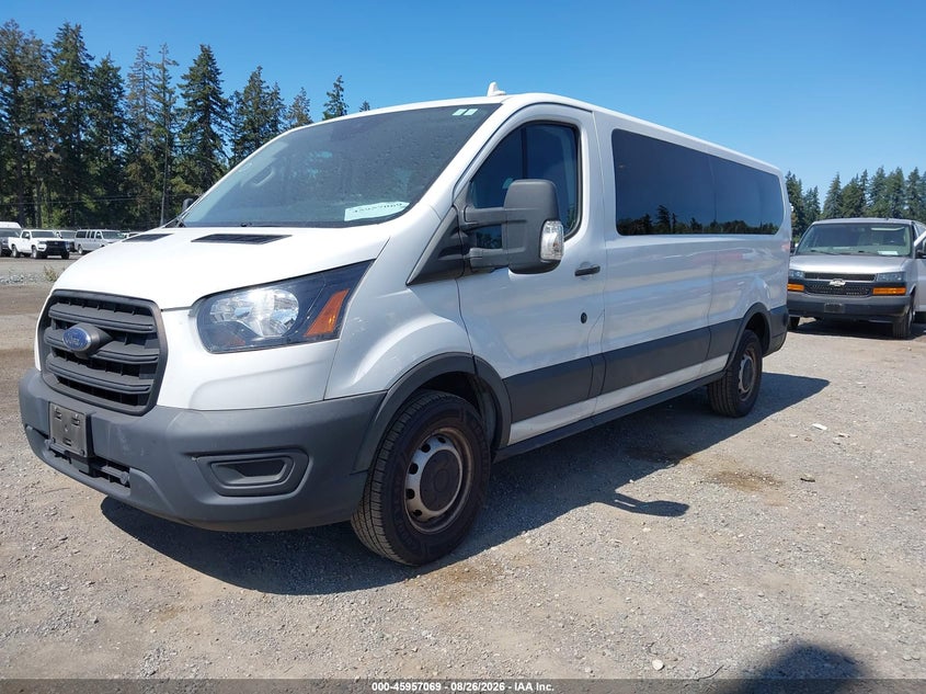 Vin: 1fbax2y8xlkb08922, lot: 46456283, ford transit-350 passenger van xl 20202