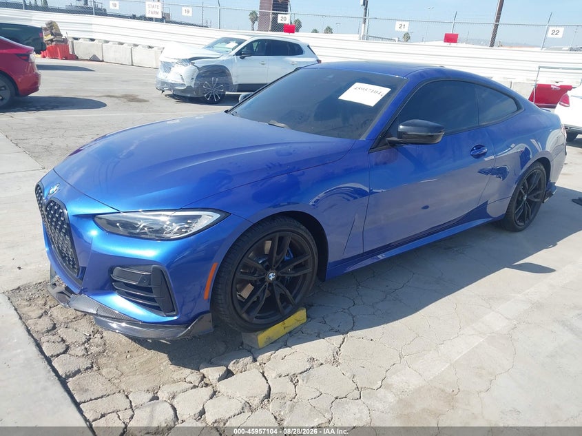 BMW M440I 2021 VIN WBA13AR08MCG27540