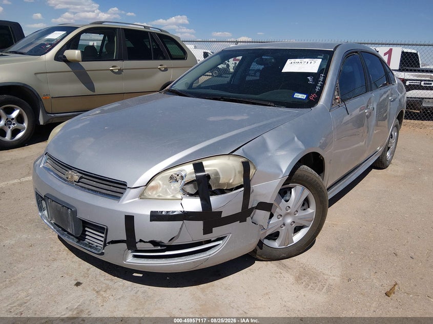 2010 Chevrolet Impala, Лівий бік, IAAI, VIN 2G1WA5EKXA1101575 — фото 2