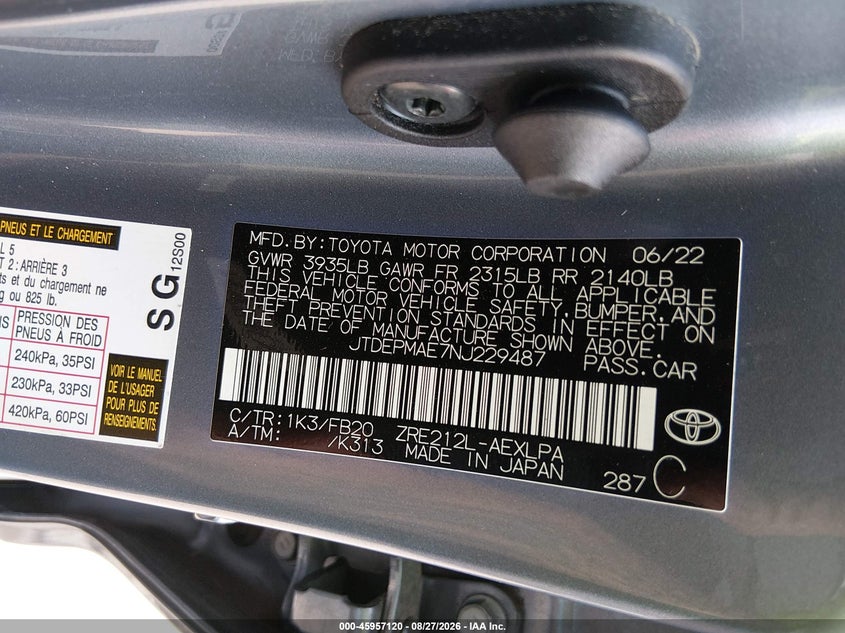 TOYOTA COROLLA - zdjęcie 9