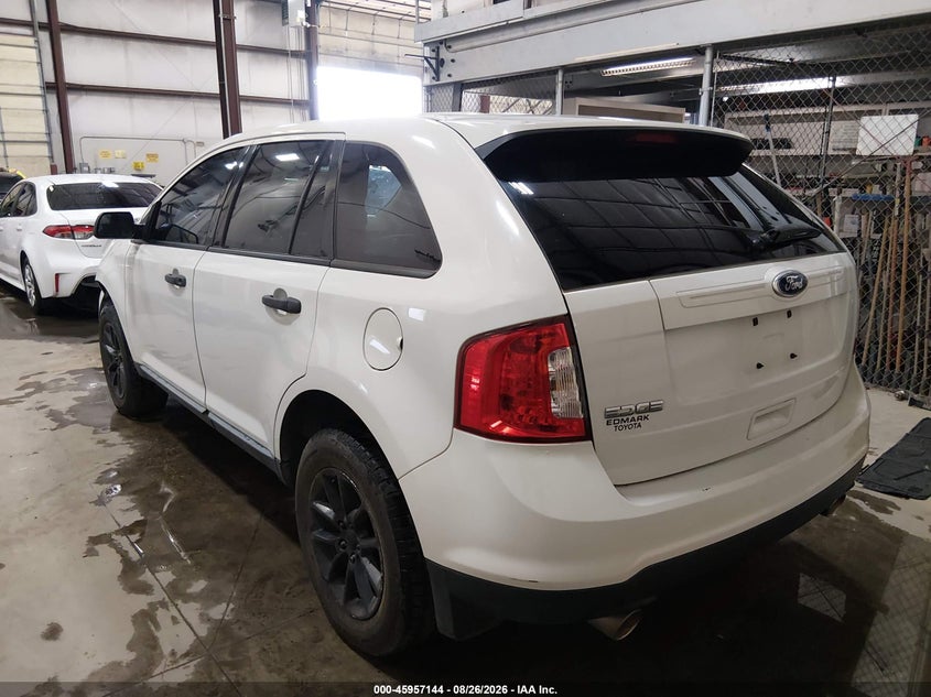 Vin: 2fmdk3gcxdbb74932, lot: 46456358, ford edge se 20133