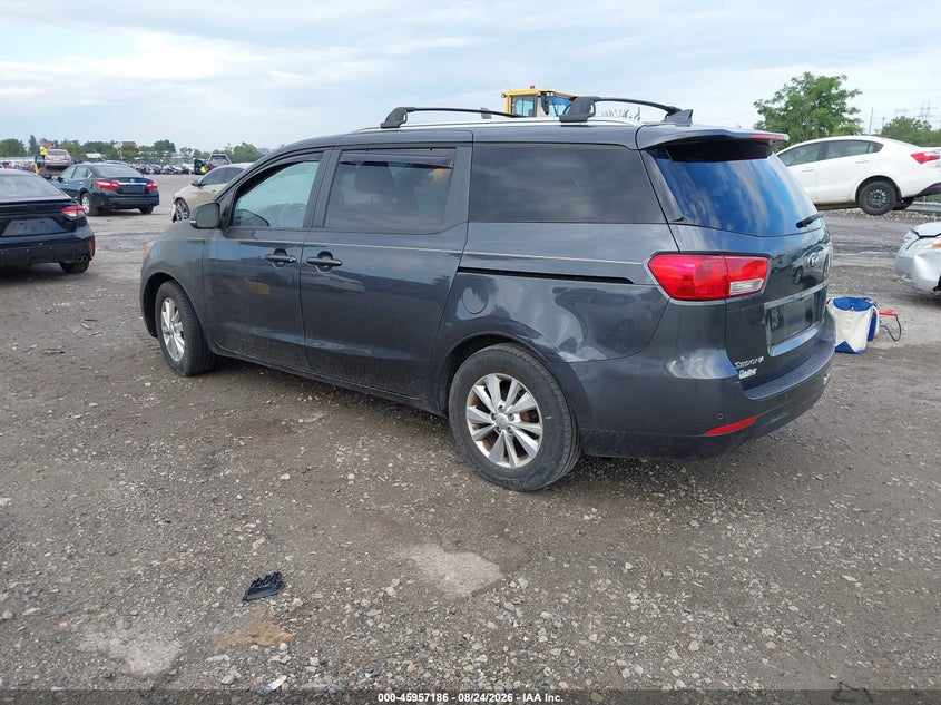 2016 KIA SEDONA auction photo 3