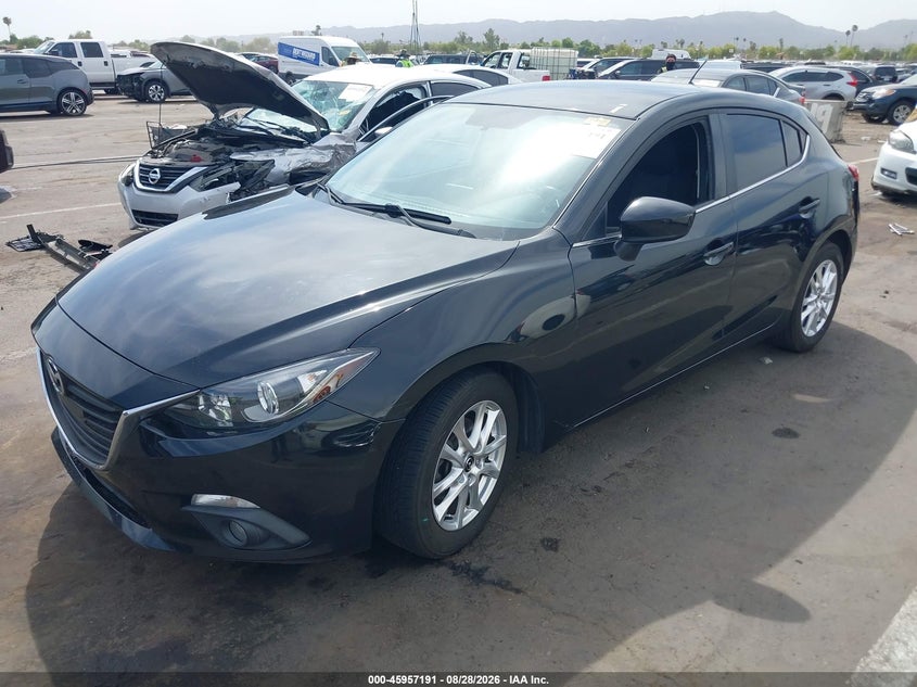 2015 Mazda 3, Rear, IAAI, VIN JM1BM1L71F1220584 — photo 2